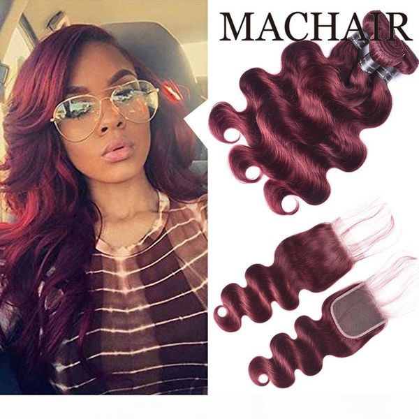 brazilian hair weave 3 or 4 bundles with closure double weft body wave 99j burgundy human hair bundles with closure soft remy hair, Black;brown
brazilian hair weave 3 or 4 bundles with closure double weft body wave 99j burgundy human hair bundles with closure soft remy hair, Black;brown