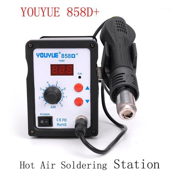youyue 858d+ air gun esd soldering station led digital desoldering station heater gun upgrade from uyue858d+1 
youyue 858d+ air gun esd soldering station led digital desoldering station heater gun upgrade from uyue858d+1