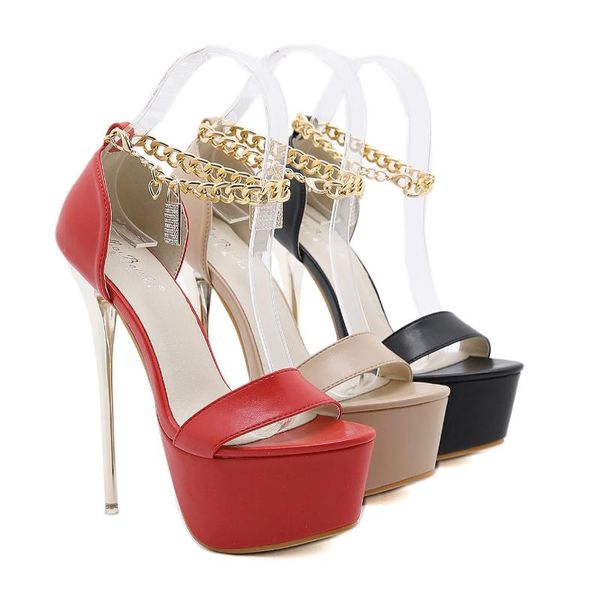 sandals high-heeled shoes the european and american fashion club chain decoration ladies in 2021, Black
sandals high-heeled shoes the european and american fashion club chain decoration ladies in 2021, Black