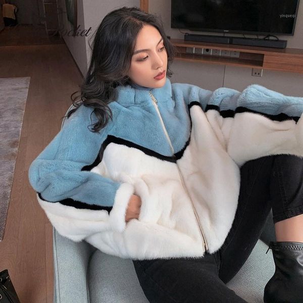 women winter warm fashion spliced short leather female new slim casual outerwear ladies loose brand thick coats ml1501, Black
women winter warm fashion spliced short leather female new slim casual outerwear ladies loose brand thick coats ml1501, Black