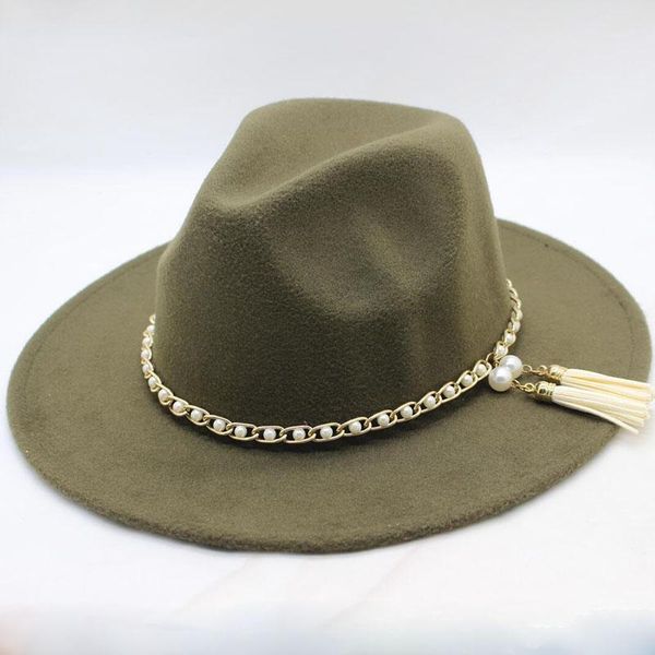 suogry fashion men women vintage wool felt fedora panama jazz hat trilby pearl band wide elegant black caps1, Blue;gray
suogry fashion men women vintage wool felt fedora panama jazz hat trilby pearl band wide elegant black caps1, Blue;gray