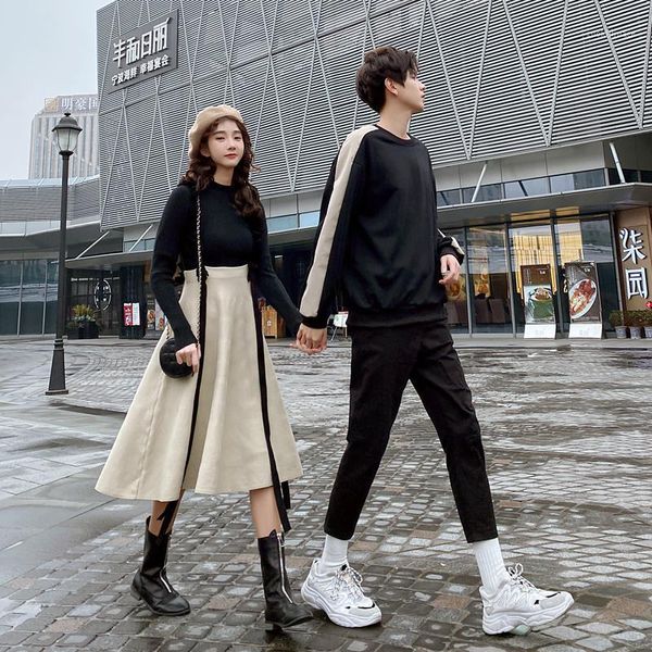 autumn 2020 new fashion matching outfit couples clothes couples clothing1, Black
autumn 2020 new fashion matching outfit couples clothes couples clothing1, Black