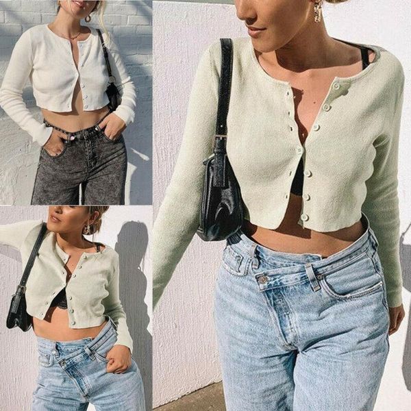 2021 fashion slim fit sweater women open front cardigan button up knitting jumper crop polyester mujer white
2021 fashion slim fit sweater women open front cardigan button up knitting jumper crop polyester mujer white