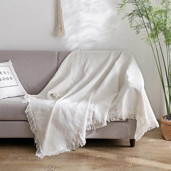 solid color white series sofa blanket towel grid pattern with tassel soft skin-friendly throw shawl blanket knit crochet leisure1
solid color white series sofa blanket towel grid pattern with tassel soft skin-friendly throw shawl blanket knit crochet leisure1
