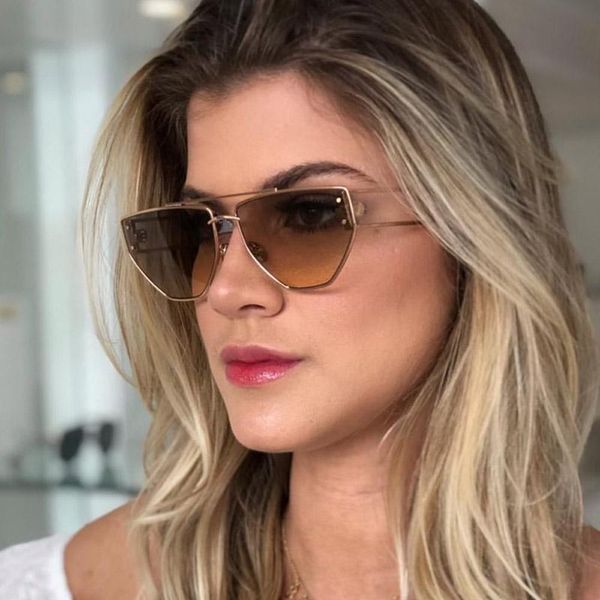 2020 fashion brown square sunglasses women men street shades cat eye eyewear gradient sunglasses ladies uv400, White;black
2020 fashion brown square sunglasses women men street shades cat eye eyewear gradient sunglasses ladies uv400, White;black