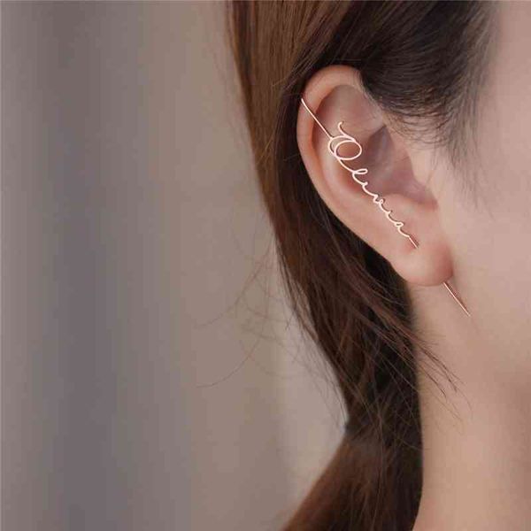 custom name ear wrap crawler hook earrings personalized stainless steel jewelry for valentines day gifts, Golden;silver
custom name ear wrap crawler hook earrings personalized stainless steel jewelry for valentines day gifts, Golden;silver