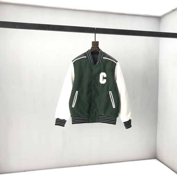 2020 embroidery baseball jacket men leather patchwork high street men's jackets black green, Black;brown
2020 embroidery baseball jacket men leather patchwork high street men's jackets black green, Black;brown
