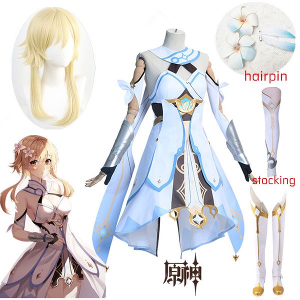 anime costumes game genshin impact traveler lumine cosplay costume original version uniform halloween women men costumes full set and wig, Black
anime costumes game genshin impact traveler lumine cosplay costume original version uniform halloween women men costumes full set and wig, Black