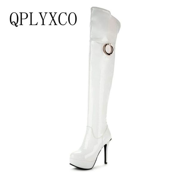 qplyxco 2020 new big size 33-48 winter long boots shoes women over the knee boots pumps thin super high heels(12cm) s-5, Black
qplyxco 2020 new big size 33-48 winter long boots shoes women over the knee boots pumps thin super high heels(12cm) s-5, Black