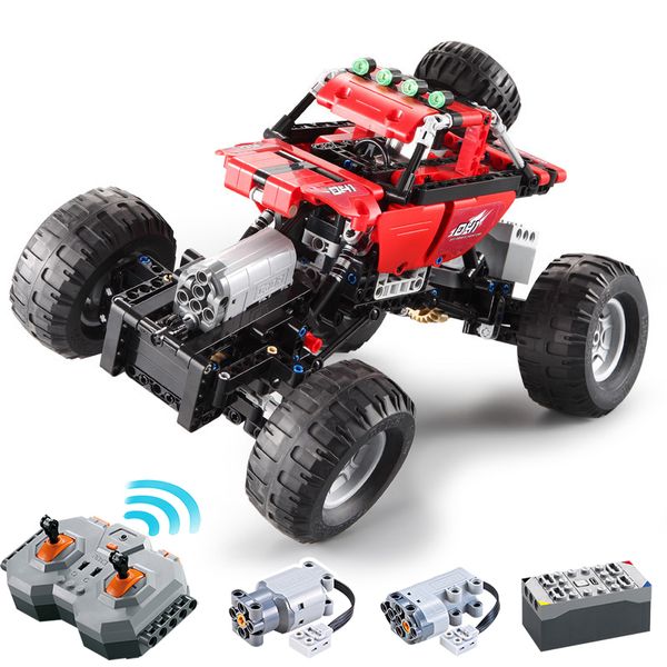 technic cada remote control car off-road racing climbing vehicle building blocks bricks fit toys gifts for children kids 1008
technic cada remote control car off-road racing climbing vehicle building blocks bricks fit toys gifts for children kids 1008