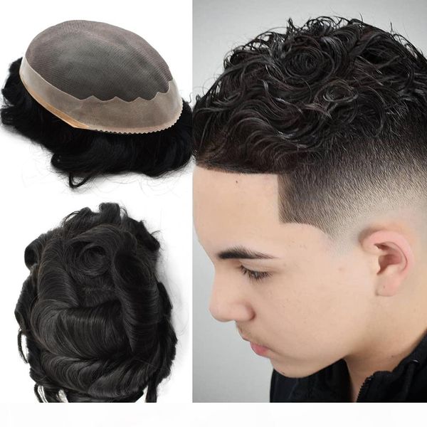 aohai fine mono human black hair replacements pu poly skin wigs natural hairline easily tape,easy to wear
aohai fine mono human black hair replacements pu poly skin wigs natural hairline easily tape,easy to wear