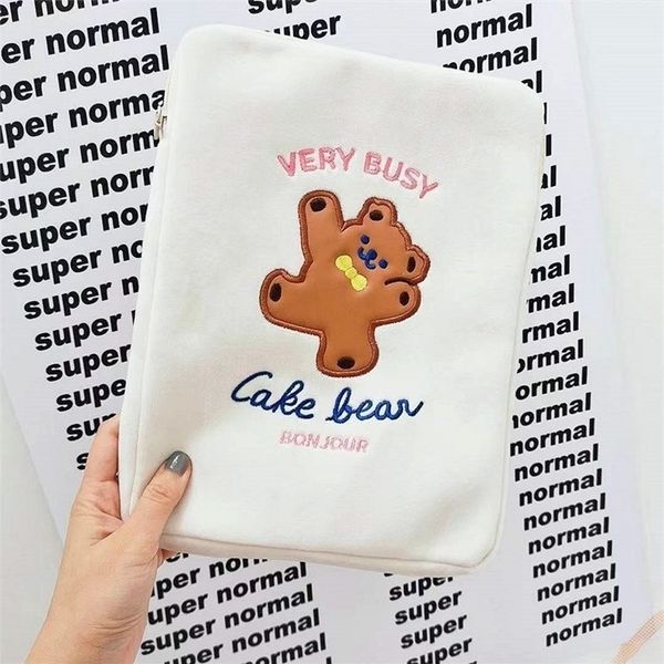 korean bear tablet sleeve case bag for mac ipad pro 9.7 10.2 10.5 10.8 10.9 11 inch japanese ins lapinner bag pouch 220315
korean bear tablet sleeve case bag for mac ipad pro 9.7 10.2 10.5 10.8 10.9 11 inch japanese ins lapinner bag pouch 220315