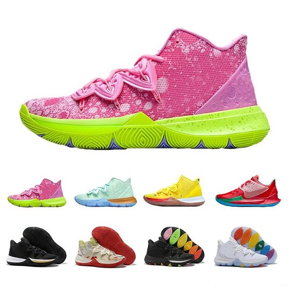2020 new arrival mens kyrie shoes tv pe basketball shoes 5 for 20th anniversary sponge x irving 5s v five luxury sneakers, White;red
2020 new arrival mens kyrie shoes tv pe basketball shoes 5 for 20th anniversary sponge x irving 5s v five luxury sneakers, White;red