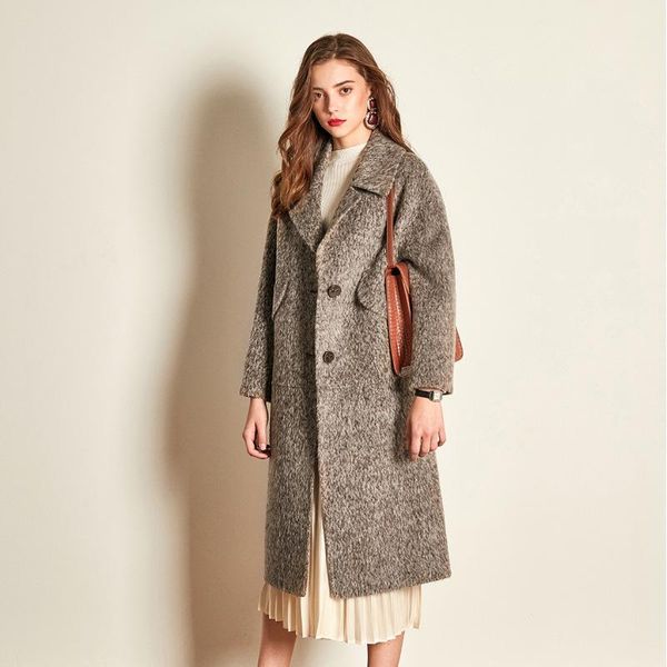 women's wool & blends women s winter coat middle grey double sided cashmere outwear 2021 autumn plus size ladies fashion coats jackets, Black
women's wool & blends women s winter coat middle grey double sided cashmere outwear 2021 autumn plus size ladies fashion coats jackets, Black
