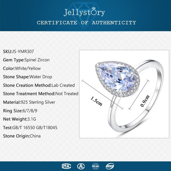 jellystory luxury 925 sterling silver rings for women oval spinel zircon gemstone ring wedding party fine jewelry gift 2 colors y200321, Slivery;golden
jellystory luxury 925 sterling silver rings for women oval spinel zircon gemstone ring wedding party fine jewelry gift 2 colors y200321, Slivery;golden