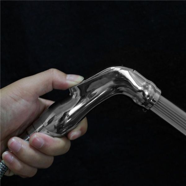 chrome toilet shattaf single way bathroom bidet faucet sprayer handheld shower head hsg0005
chrome toilet shattaf single way bathroom bidet faucet sprayer handheld shower head hsg0005