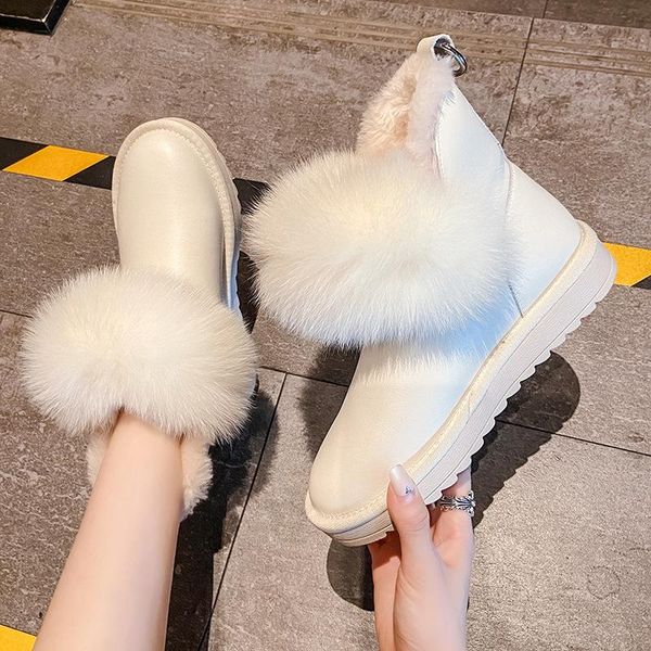 2020 winter snow boots female hair short tube round head low waterproof snow boots genuine leather women leisure, Black
2020 winter snow boots female hair short tube round head low waterproof snow boots genuine leather women leisure, Black