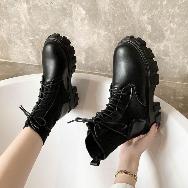 2020 women winter boots short boots women platform comfortable work shoes woman heel footwear high botas mujer, Black
2020 women winter boots short boots women platform comfortable work shoes woman heel footwear high botas mujer, Black