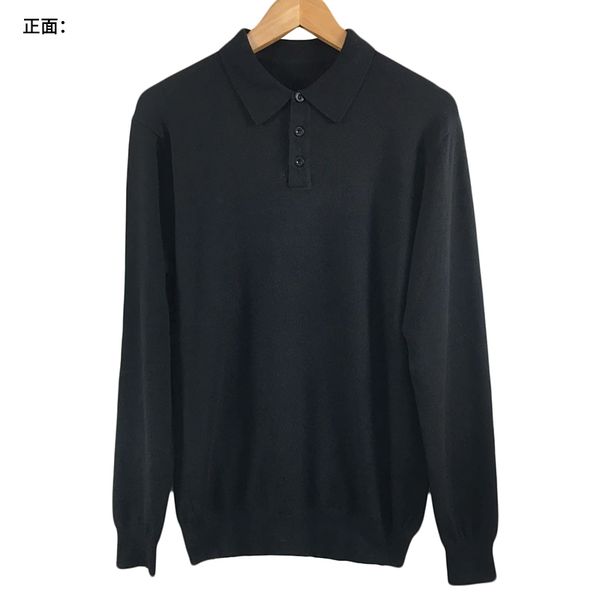 2021 the new new type of fall dressed elastic thin black long from polo glove turn-collar men' shirt in malha sweater j809 vh91, Blue;gray
2021 the new new type of fall dressed elastic thin black long from polo glove turn-collar men' shirt in malha sweater j809 vh91, Blue;gray