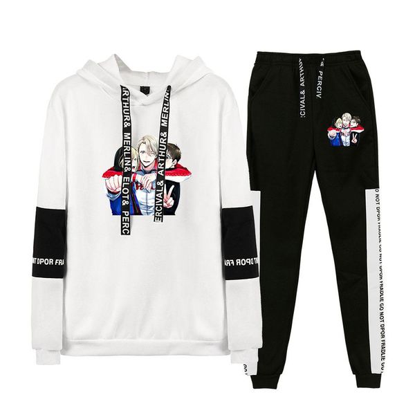 new anime yuri on ice cartoon women hoodies clothing set 2 piece set warm clothes fashion tracksuit women set pants bbytip lg2010, Gray
new anime yuri on ice cartoon women hoodies clothing set 2 piece set warm clothes fashion tracksuit women set pants bbytip lg2010, Gray