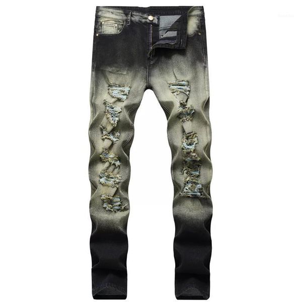men's jeans fashion ripped casual skinny slim fit denim pants biker hip hop men1, Blue
men's jeans fashion ripped casual skinny slim fit denim pants biker hip hop men1, Blue