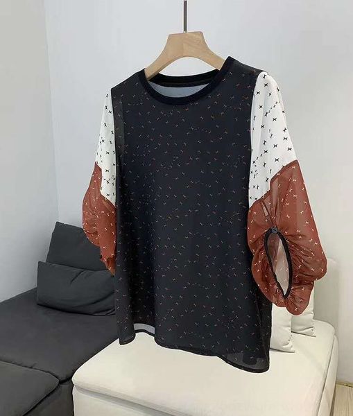 tqzqm loose color matching design xiaxin thin feeling white and fashionable shirtsilk shirtflesh covering and gaoji imitation silk lanter
tqzqm loose color matching design xiaxin thin feeling white and fashionable shirtsilk shirtflesh covering and gaoji imitation silk lanter