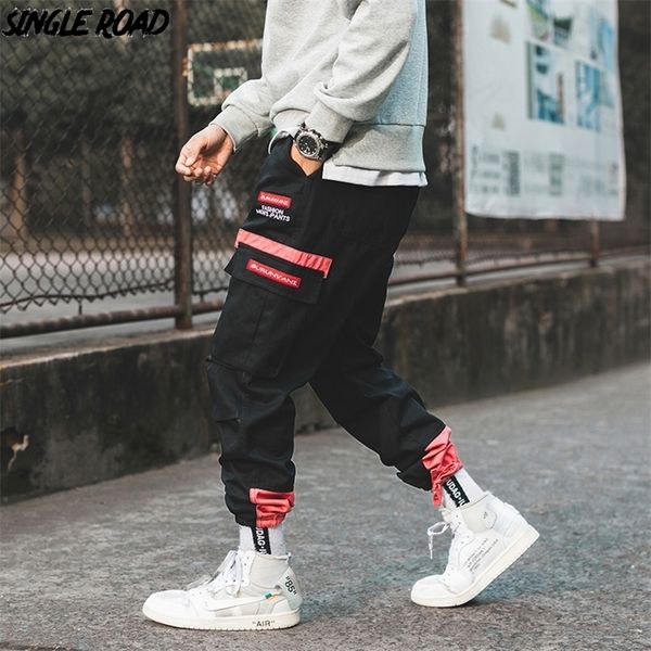 singleroad hip hop harem cargo pants men 2020 side pockets trousers joggers streetwear male fashion casual sweatpants jogger men lj201221, Black
singleroad hip hop harem cargo pants men 2020 side pockets trousers joggers streetwear male fashion casual sweatpants jogger men lj201221, Black