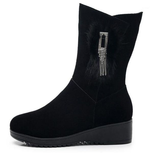 boots 2021 scrub cowhide rhinestone fashion warm winter shoes women snow flat non-slip in- tube boot shoes1, Black
boots 2021 scrub cowhide rhinestone fashion warm winter shoes women snow flat non-slip in- tube boot shoes1, Black