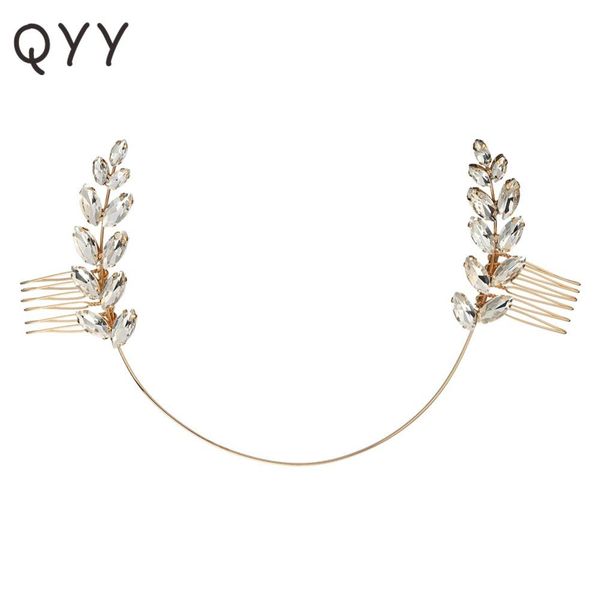qyy classic gold color leaves crystal hair combs wedding hair ornaments accessories jewelry bridal for women wmtgej rimmer, Silver
qyy classic gold color leaves crystal hair combs wedding hair ornaments accessories jewelry bridal for women wmtgej rimmer, Silver