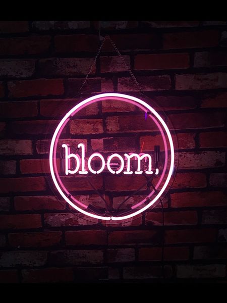 neon sign for bloom balloon home wall display light advertise logo design pink clear plastic board impact attract light
neon sign for bloom balloon home wall display light advertise logo design pink clear plastic board impact attract light