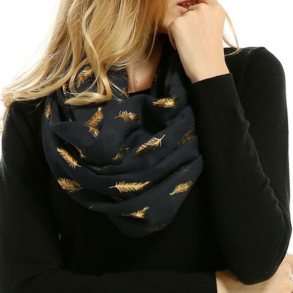 new women soft bronzing feather print neck scarf wrap scarves muffler feather scarves neckscarf, Blue;gray
new women soft bronzing feather print neck scarf wrap scarves muffler feather scarves neckscarf, Blue;gray