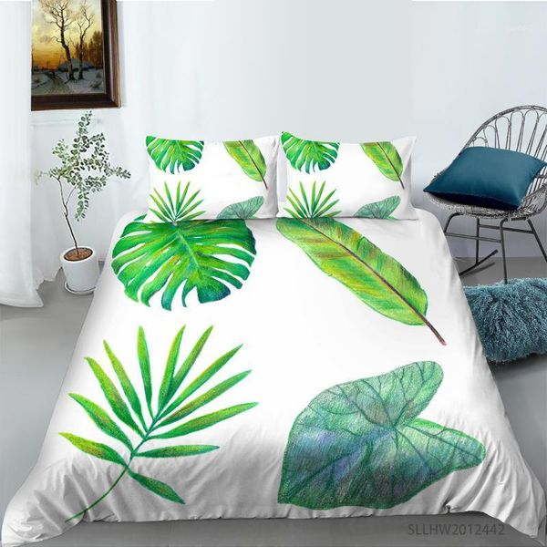 green tropical leaves print bed cover set kid boy girl duvet cover with pillowcases comforter bedding set 2/3pcs1
green tropical leaves print bed cover set kid boy girl duvet cover with pillowcases comforter bedding set 2/3pcs1