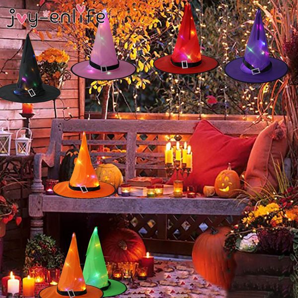 1pcs witch with led light witches hanging halloween decor suspension tree glowing hat for kids
1pcs witch with led light witches hanging halloween decor suspension tree glowing hat for kids