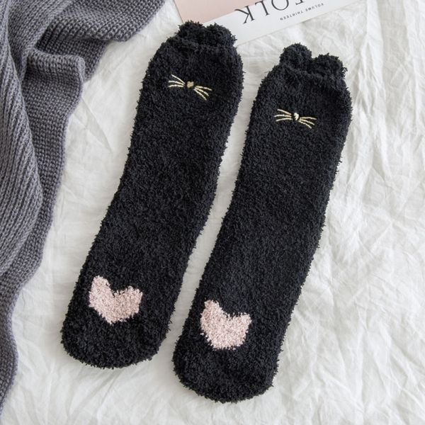 wryoo coral fleece thickened mid-calf autumn and socks velvet women's warm sleeping warm cute winter towel sockstowel floor socks iztik, Black
wryoo coral fleece thickened mid-calf autumn and socks velvet women's warm sleeping warm cute winter towel sockstowel floor socks iztik, Black