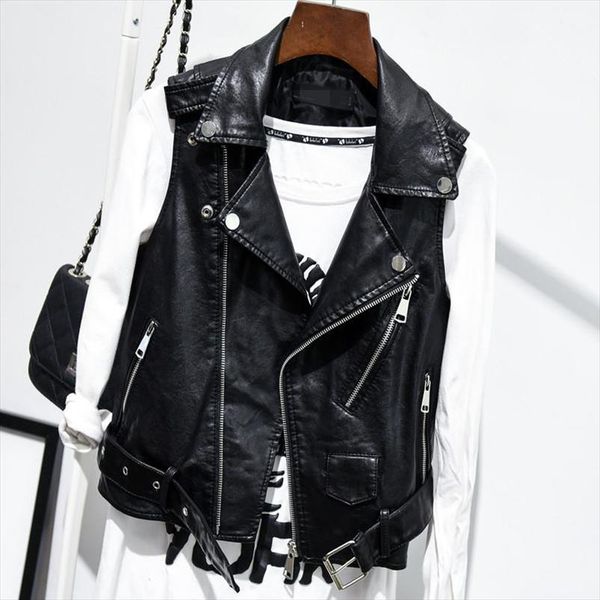 plus size black sleeveless pu leather jackets winter jacket women pu belt veste motorcycle jacket waistcoat vest rivet vests
plus size black sleeveless pu leather jackets winter jacket women pu belt veste motorcycle jacket waistcoat vest rivet vests