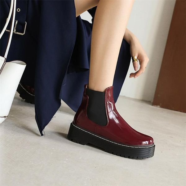 размер 34-41 платформы boots женщина коренастого мотоцикл boots женщина лодыжки дама ведет борьбу за, Black
размер 34-41 платформы boots женщина коренастого мотоцикл boots женщина лодыжки дама ведет борьбу за, Black