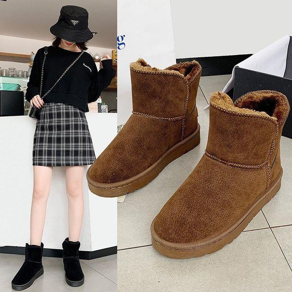 winter snow boots ladies nude boots black women's shoes warm and velvet martin platform soles flat women
winter snow boots ladies nude boots black women's shoes warm and velvet martin platform soles flat women