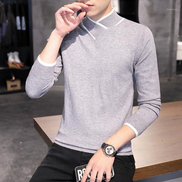 sweater 2020 men's sweater spring and autumn new casual round neck korean style trendy personality handsome1, White;black
sweater 2020 men's sweater spring and autumn new casual round neck korean style trendy personality handsome1, White;black