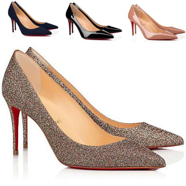 women high heels pointed toe pumps wedding dress party pumps red bottom pump classic style black nude genuine leather with boxes
women high heels pointed toe pumps wedding dress party pumps red bottom pump classic style black nude genuine leather with boxes