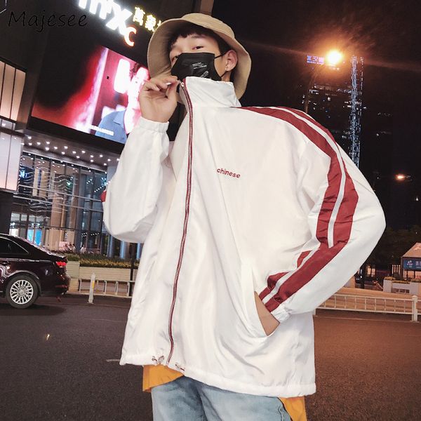 jackets men stand collar zipper loose printed leisure jacket mens patchwork korean style hip hop all-match overcoats kg-238, Black;brown
jackets men stand collar zipper loose printed leisure jacket mens patchwork korean style hip hop all-match overcoats kg-238, Black;brown