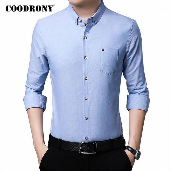 coodrony 100% pure cotton shirt men clothes spring autumn new arrival business casual long sleeve mens shirts c60771, White;black
coodrony 100% pure cotton shirt men clothes spring autumn new arrival business casual long sleeve mens shirts c60771, White;black