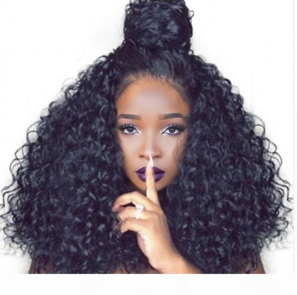 kinky curly human hair wig with baby hair pre plucked indian hair full lace wig lace front wig for women, Black;brown
kinky curly human hair wig with baby hair pre plucked indian hair full lace wig lace front wig for women, Black;brown