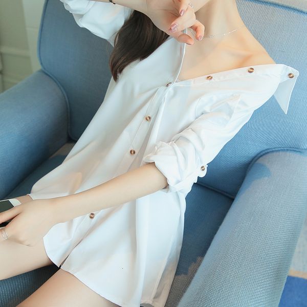 2021 new women's white mujer fashion shirts plus vintage size female blouse sleeve ladies noq7
2021 new women's white mujer fashion shirts plus vintage size female blouse sleeve ladies noq7