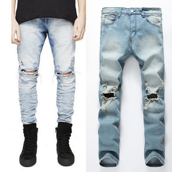men's jeans men straight 2021 fashion distressed moto bike vintage jean plus size brand, Blue
men's jeans men straight 2021 fashion distressed moto bike vintage jean plus size brand, Blue