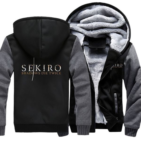 2021 new us size men women hoodies for game sekiro shadows die twice coat hoodie thicken cosplay jacket sweatshirts zlwo, Black
2021 new us size men women hoodies for game sekiro shadows die twice coat hoodie thicken cosplay jacket sweatshirts zlwo, Black