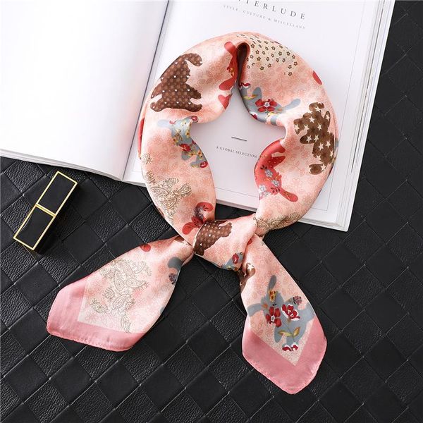 scarves 2021 summer print silk scarf square women neck wraps hair band accessories animal beer lady foulard shawls small kerchief, Blue;gray
scarves 2021 summer print silk scarf square women neck wraps hair band accessories animal beer lady foulard shawls small kerchief, Blue;gray