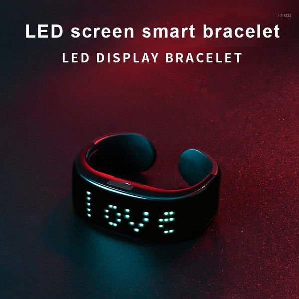 1pc bracelet led display bracelet luminous display app editing anti-lost function high-quality tpu1
1pc bracelet led display bracelet luminous display app editing anti-lost function high-quality tpu1