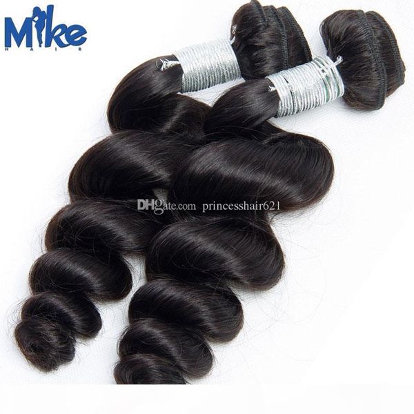 mikehair 2 bundles brazilian hair weave loose wave human hair bundles peruvian indian malaysian unprocessed human hair weave, Black
mikehair 2 bundles brazilian hair weave loose wave human hair bundles peruvian indian malaysian unprocessed human hair weave, Black
