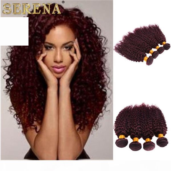 2017 new style burgundy hair extensions kinky curly 100g 4pcs lot brazilian peruvian 99j human hair weaves red wine color hair bundles, Black
2017 new style burgundy hair extensions kinky curly 100g 4pcs lot brazilian peruvian 99j human hair weaves red wine color hair bundles, Black