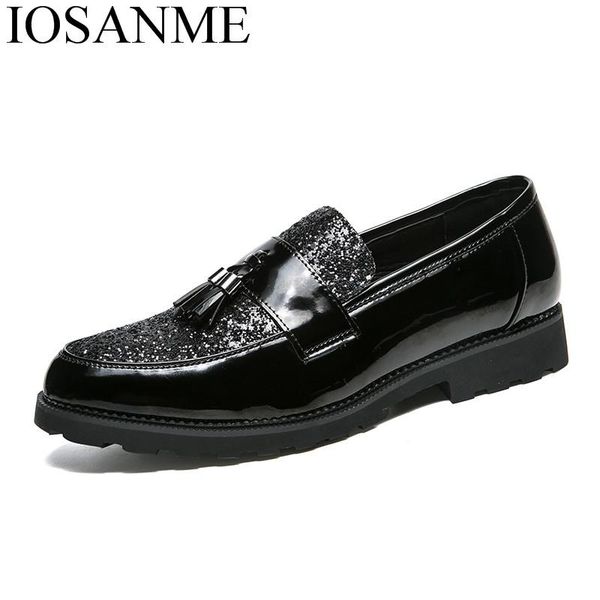italian men designer fashion tassel leather formal shoes wedding footwear male cool evening shiny oxford flat shoes, Black
italian men designer fashion tassel leather formal shoes wedding footwear male cool evening shiny oxford flat shoes, Black